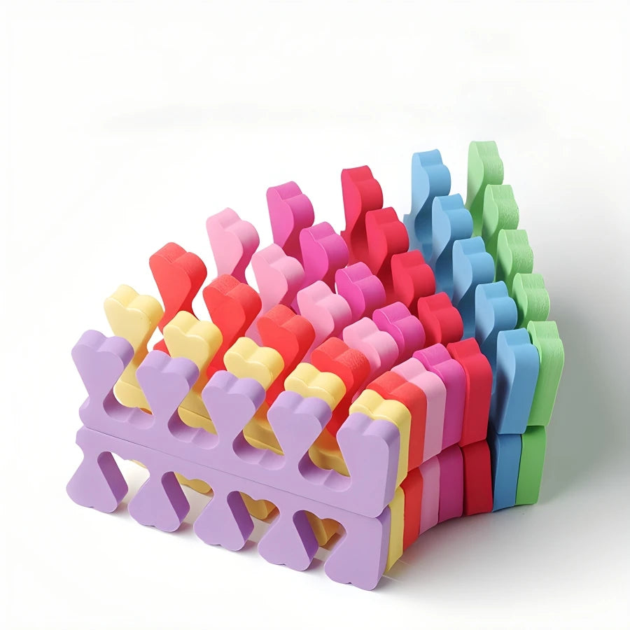 200pcs Soft Foam Toe Separators for Manicure Pedicure - Smarsty