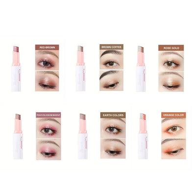 Two Color Gradient Eye Shadow Stick for Natural Look - Smarsty