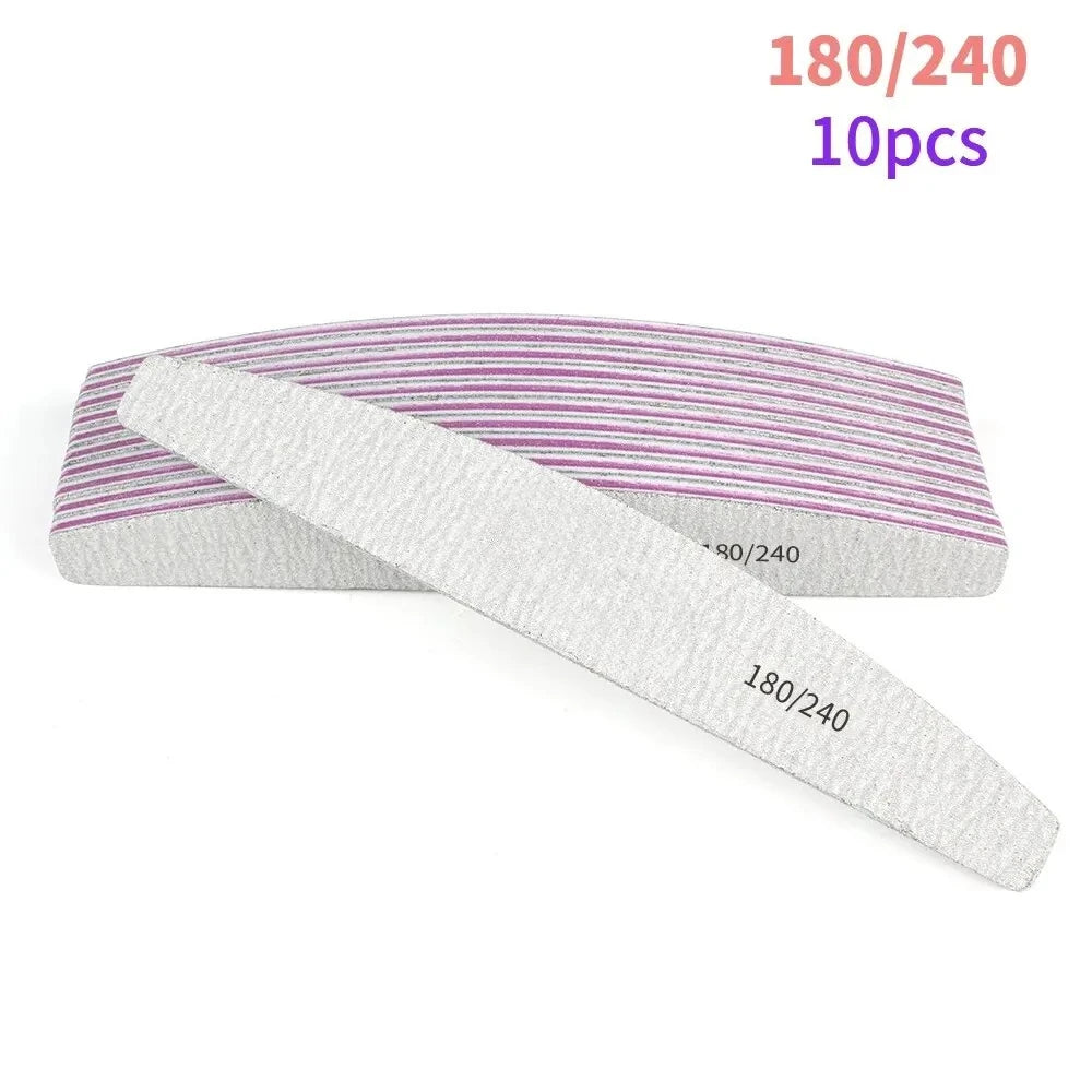 Double Sided Nail File Buffer Set for Perfect Manicure - Smarsty