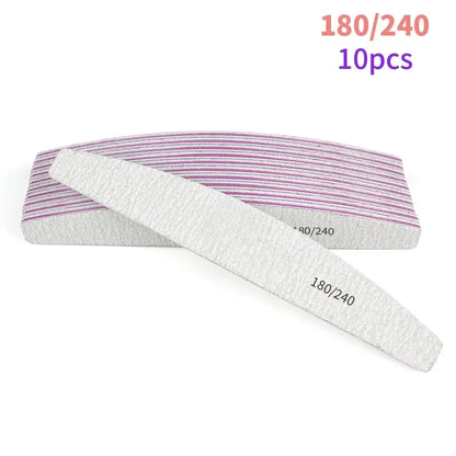 Double Sided Nail File Buffer Set for Perfect Manicure - Smarsty