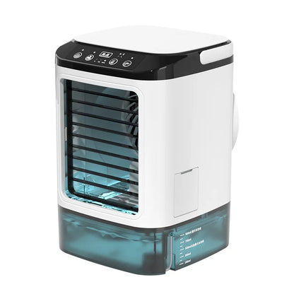 900ML USB Mini Humidifier Desk Fan with Night Light - Smarsty