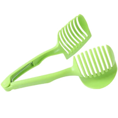 Stainless Steel Kitchen Handheld Orange Lemon Slicer Tomato Cutting Clip Fruit Slicer Onion Slicer KitchenItem Cutter Accessorie by Smarsty