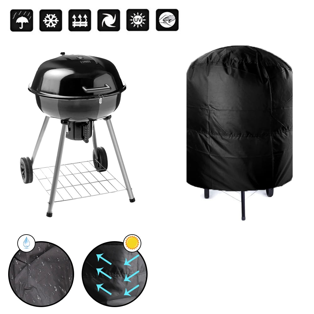 Waterproof BBQ Grill Cover for Outdoor Protection - Smarsty