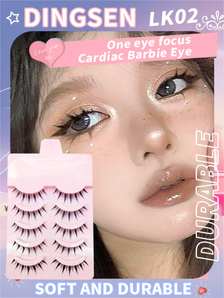 DINGSEN Anime Lashes Natural Look for Daily Makeup - Smarsty