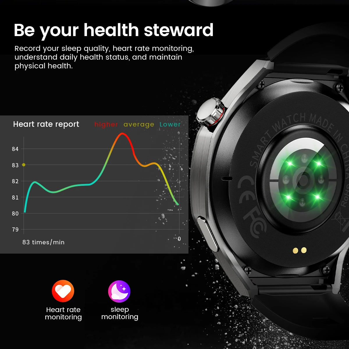 Huawei GT5 Pro Smart Watch with AMOLED Display and GPS - Smarsty