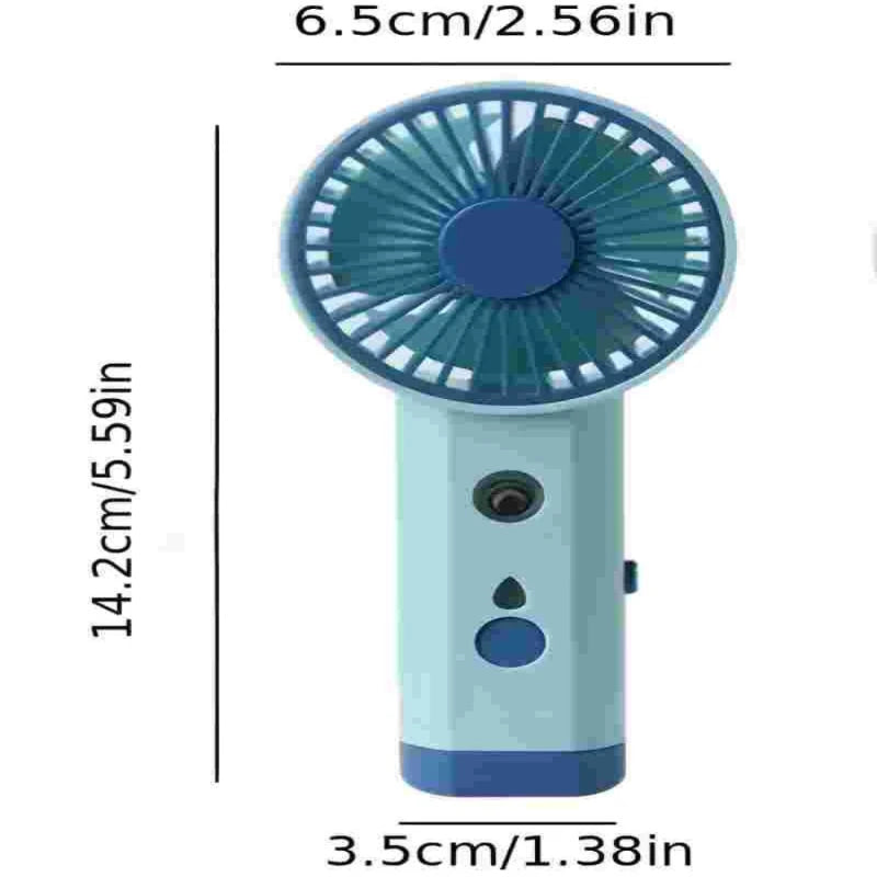 Compact USB Mini Air Cooler with Rechargeable Humidifier - Smarsty