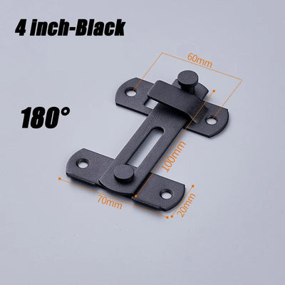 Sliding Barn Door Latch Sliding Right Angle Door Latch Door Bolt Wine Cooler Closet Window Door Latch Plug Baby Safety Latch - Smarsty