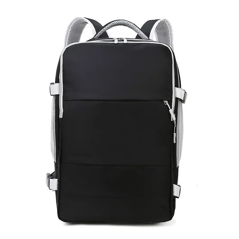 Casual Travel Backpack Women Large Capacity Waterproof Anti-Theft Casual Backpack Bag with Luggage Strap Laptop Backpack Women - Smarsty