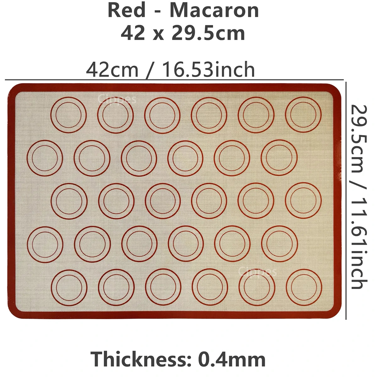 Silicone Baking Mat - Reusable Non Stick Oven Liner - Smarsty