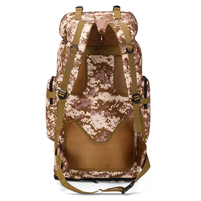 80L/100L  Mountaineering Bag Climb Bag Tactical Backpacks Large Backpack Outdoors Hiking Camping Travel Bags - Smarsty