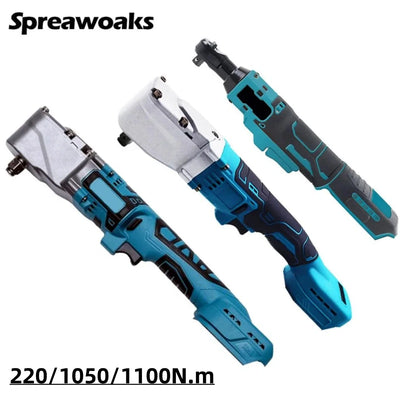 Cordless Electric Ratchet Wrench for Fast Nut Removal - Smarsty