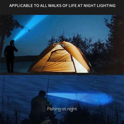 Powerful Rechargeable Head Flashlight for Fishing Led Headlamp Nitecore Camping Headlights Hunting Torch Hiking Front Lanterns - Smarsty