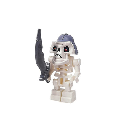 MOC Halloween Skeleton Army Mini Doll Building Blocks DIY Assembled Building Blocks Character Doll Skeleton Horse Ornaments Toy - Smarsty