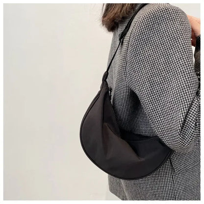 Women Backpack PU Leather Crossbody Bag With Zipper - Smarsty