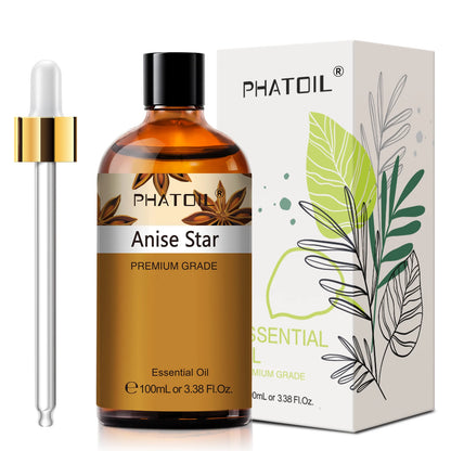 PHATOIL 100ml Essential Oil Set for Aromatherapy Diffusers - Smarsty