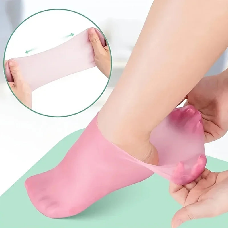 Silicone Moisturizing Foot Socks for Cracked Feet - Smarsty