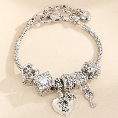 Women's Beaded Love Bracelet for Daily Style - Smarsty