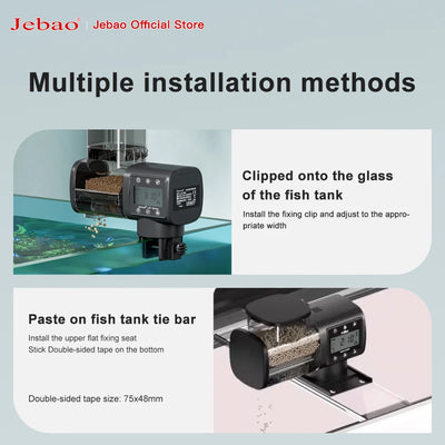 Intelligent Automatic Fish Tank Feeder with Wifi Control - Smarsty