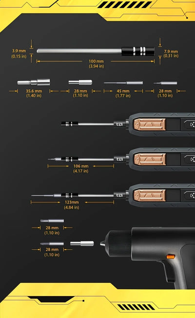 180 in 1 Precision Manual  Multifunctional Screwdriver Set Magnetic Phillips Bits Mobile iPhone & PC & Glasses Repair Tool Gift - Smarsty