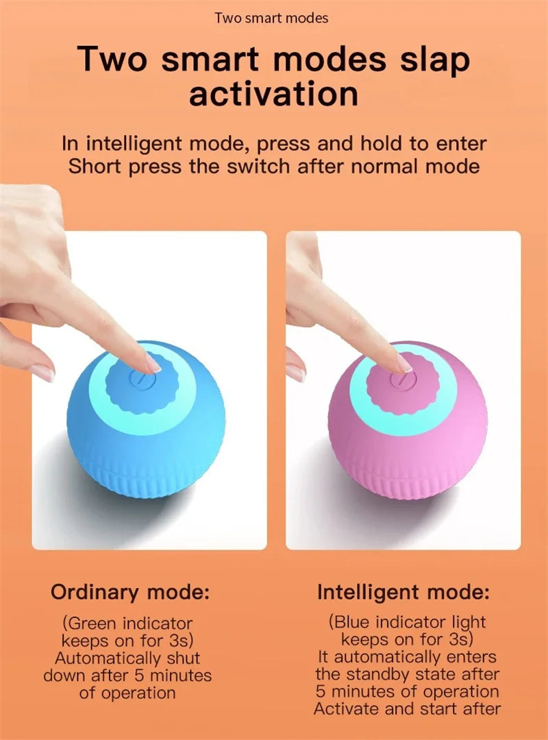 Interactive Electric Cat Ball Toy for Engaging Play - Smarsty