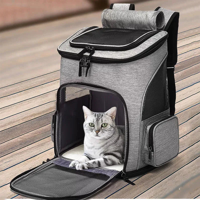 Breathable Large Capacity Cat Carrier Backpack - Smarsty