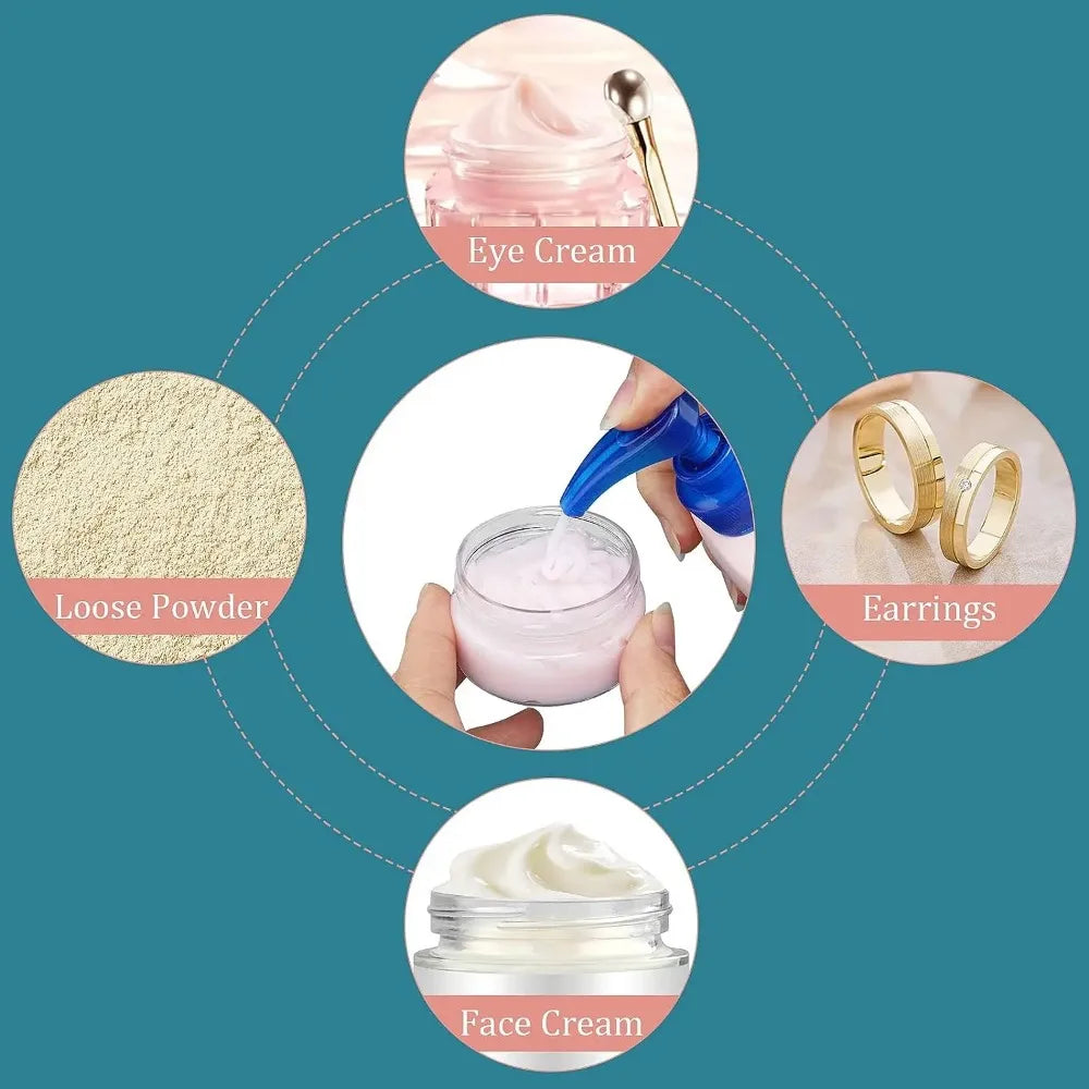 12PCS Leak Proof Travel Cream Jars for Toiletries - Smarsty