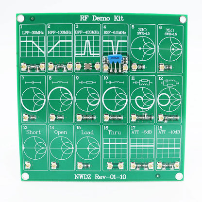 NanoVNA RF Test Board Kit for Accurate Measurements - Smarsty