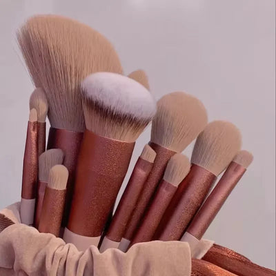 13 Piece Makeup Brushes Set for Flawless Application - Smarsty