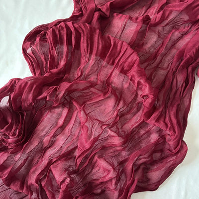 Wrinkle Gauze Table Runner for Elegant Dining Decor - Smarsty