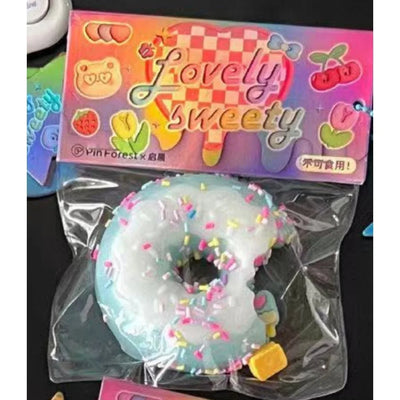 Taba Squishy Cake Doughnut Stress Relief Toy, Extra Large Sensory Fidget Toys for Kids Adults Anxiety Relaxation Squeeze Gift by Smarsty