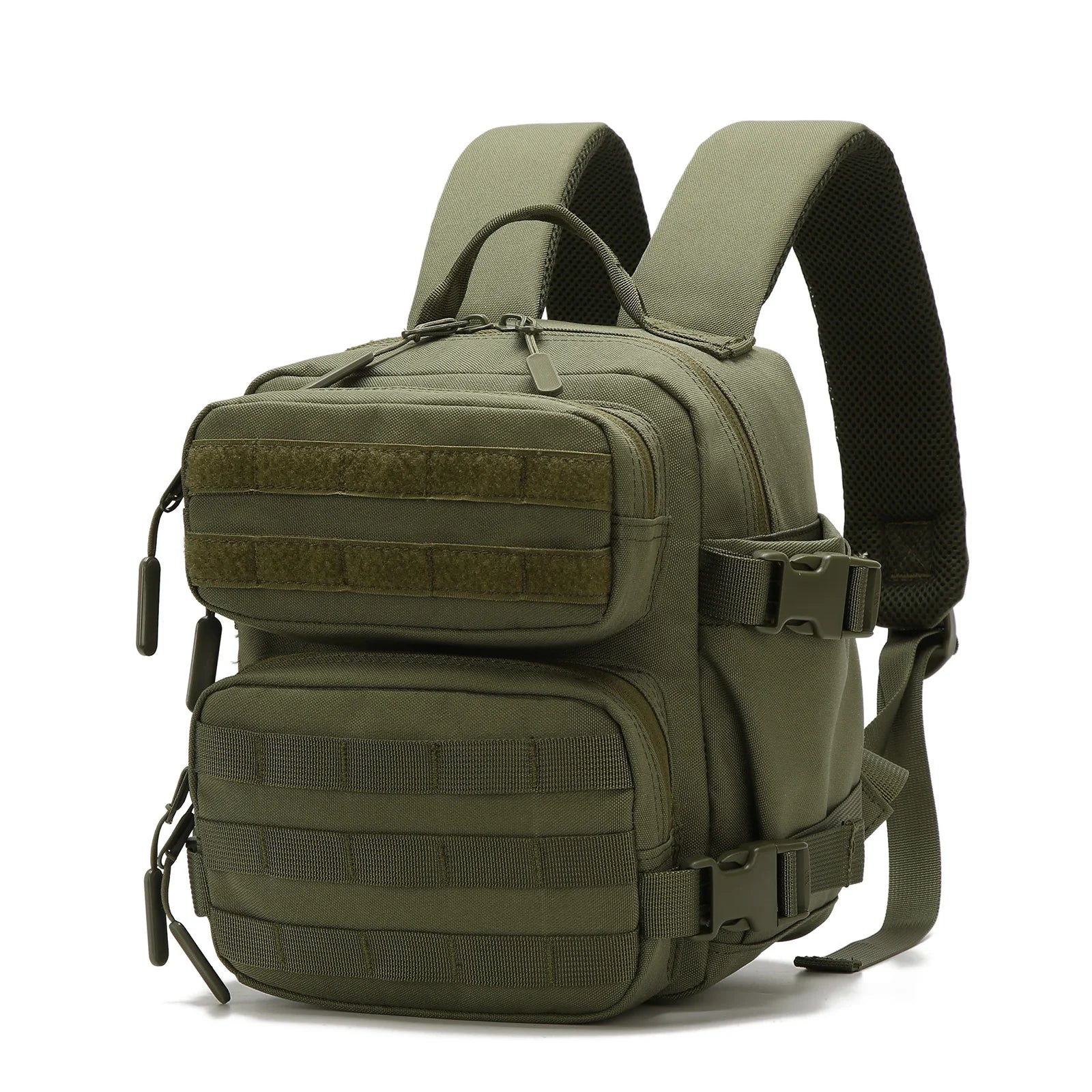 9L Mini Tactical Backpack Small Gym Bag Fitness Portable Backpack With Molle System For Hiking, Camping, Traveling, Daily Use - Smarsty