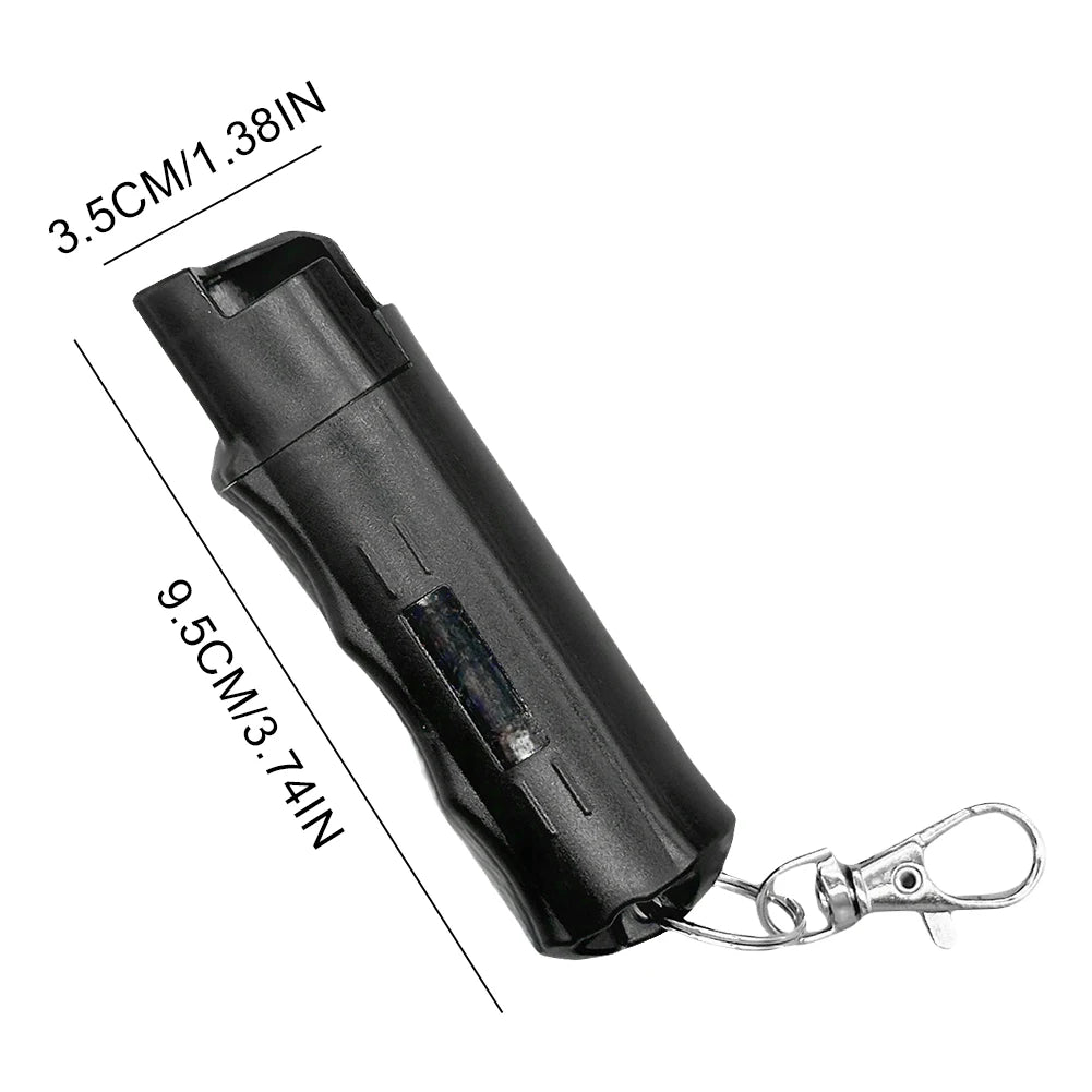 20ml Self Defense Spray Keychain Reusable Portable Defend Tool Plastic Self-Defense Outdoor Safety Keychains for Women & Men