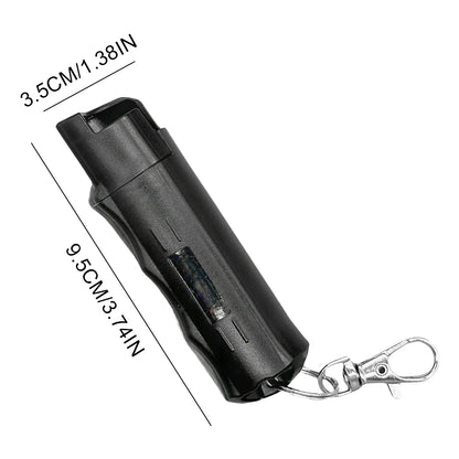 20ml Self Defense Spray Keychain Reusable Portable Defend Tool Plastic Self-Defense Outdoor Safety Keychains for Women & Men