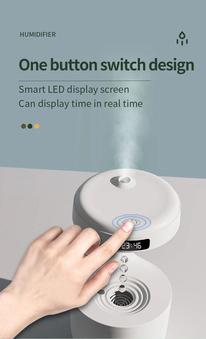 Anti-Gravity Humidifier for Bedroom Air Purification - Smarsty