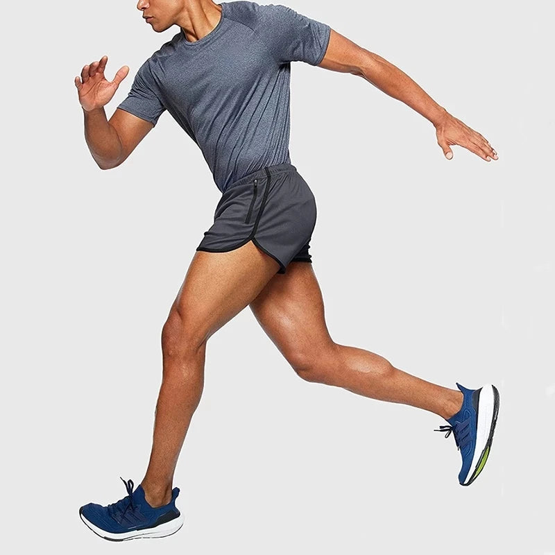 Men Sport Shorts Summer Sportswear Beach Jogging Short Pants Training Shorts Men Basketball Clothing Gym Fitness Running Bottoms - Smarsty