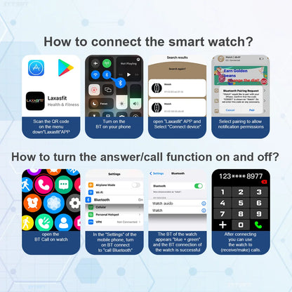 Smart Watch H9 Pro MAX with HD Display and Bluetooth - Smarsty