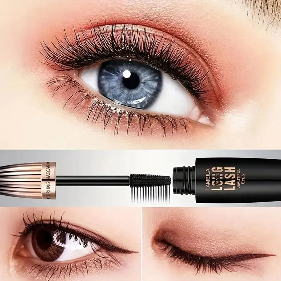 Waterproof 4D Mascara for Long Lasting Curl and Volume - Smarsty