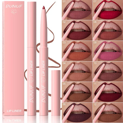 Matte Red Brown Lip Liner Pencil for Plump Lips - Smarsty