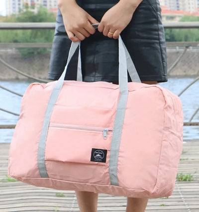Foldable Travel Duffel Bag Lightweight Carry On For Women - Smarsty