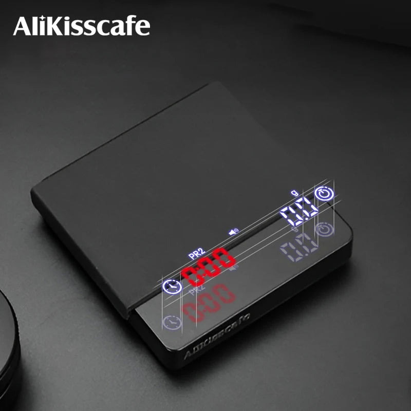 AliKissCafe Digital Espresso Scale With Timer - Smarsty
