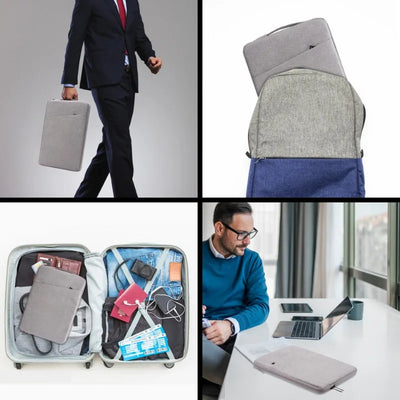 Premium Zippered Laptop Sleeve for 11 to 16 Inch Notebooks - Smarsty