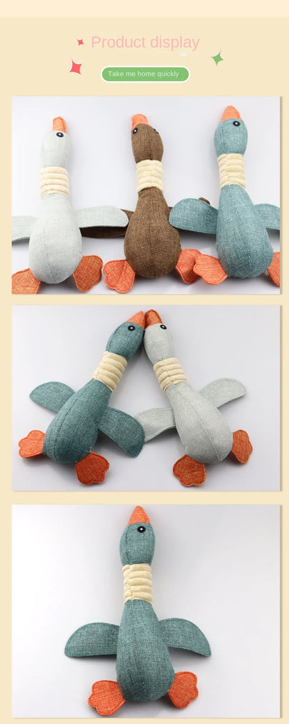 Sound-Resistant Wild Goose Pet Toy for Dogs and Cats - Smarsty