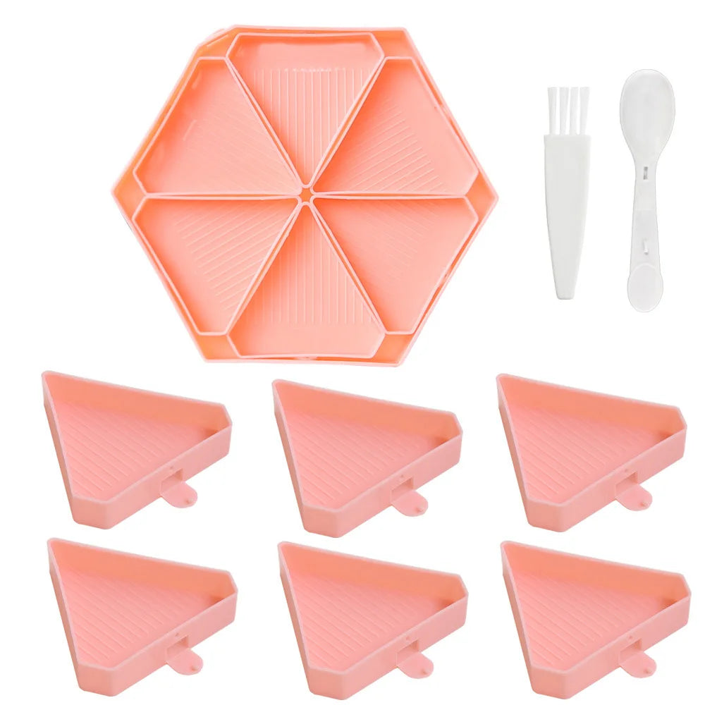 Removable Diamond Painting Storage Containers with 6 Slots - Smarsty