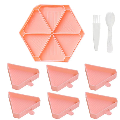 Removable Diamond Painting Storage Containers with 6 Slots - Smarsty