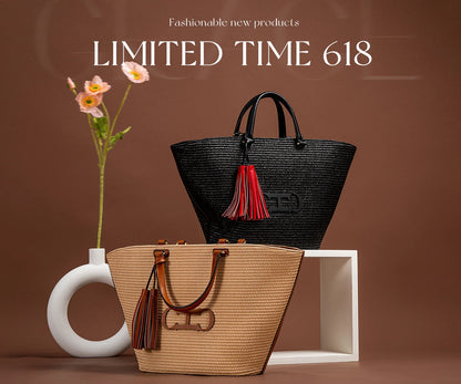 Women Tote Bag Steel Embossed Handheld Casual Purse - Smarsty