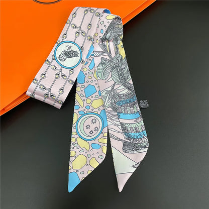 Silk Summer Scarf for Women Lightweight Neckwear - Smarsty
