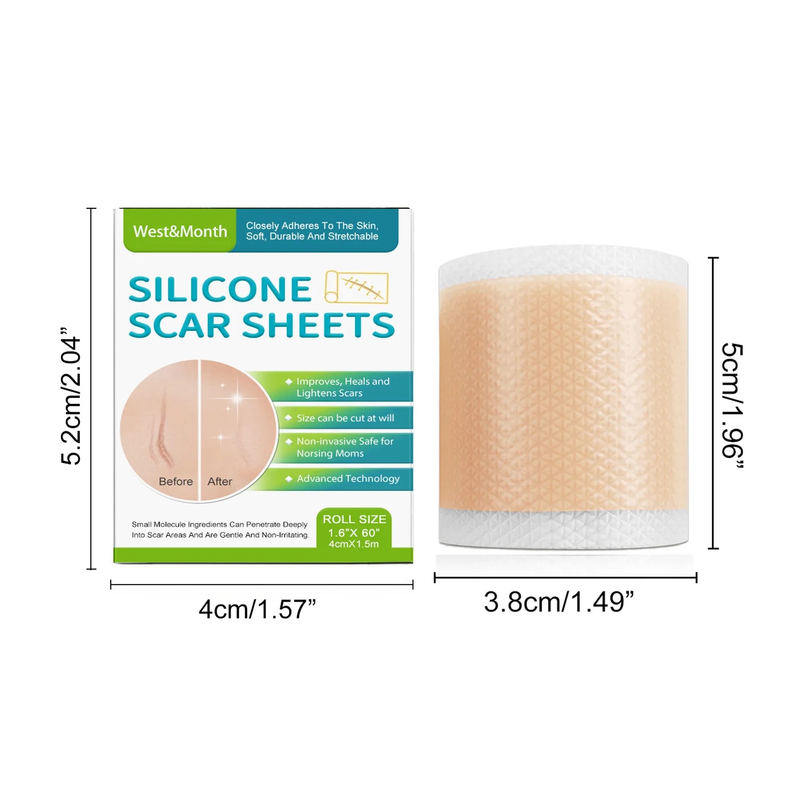 Silicone Scar Sheets for Effective Skin Care - Smarsty