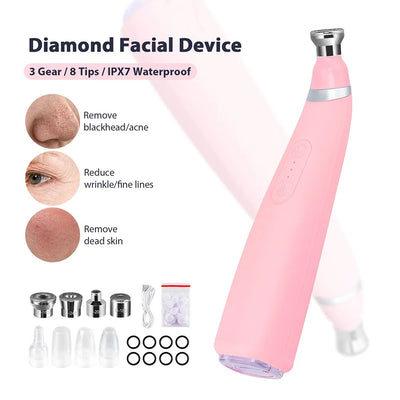 Professional Diamond Microdermabrasion Machine for Home Use - Smarsty