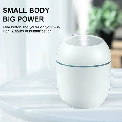 USB Mini Humidifier With Aroma Diffuser And LED Light - Smarsty
