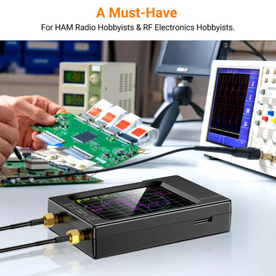 NanoVNA-H Vector Network Analyzer with SD Card Support - Smarsty